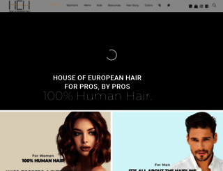 houseofeuropeanhair.com screenshot