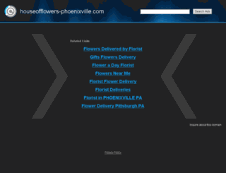 houseofflowers-phoenixville.com screenshot