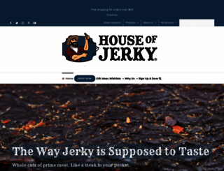 houseofjerky.net screenshot