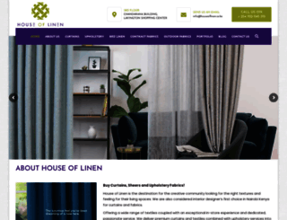 houseoflinen.co.ke screenshot