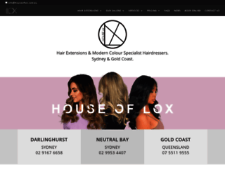 houseoflox.com.au screenshot