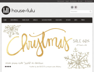 houseoflulu.com.au screenshot