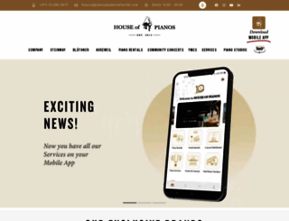 houseofpianos-uae.com screenshot