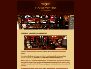 houseofwingsrestaurants.com screenshot