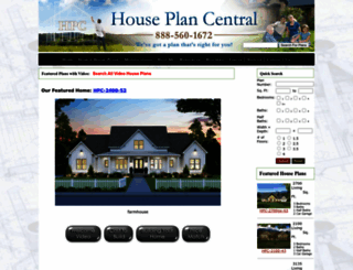 houseplancentral.com screenshot