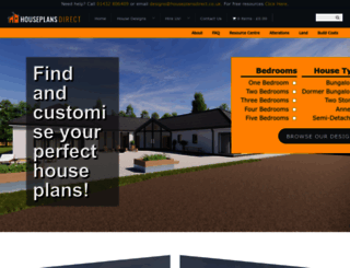 houseplansdirect.co.uk screenshot