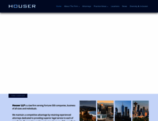 houser-law.com screenshot