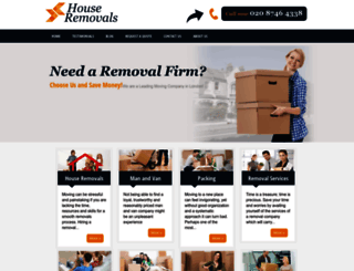 houseremovals.org.uk screenshot