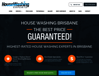 housewashingexperts.com.au screenshot