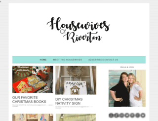 housewivesofriverton.com screenshot