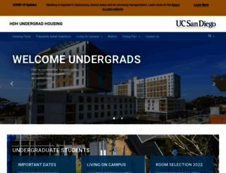 housing.ucsd.edu screenshot