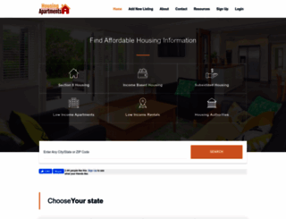 housingapartments.org screenshot