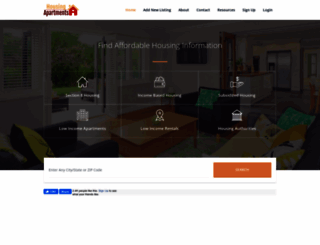 housingapartments.org screenshot