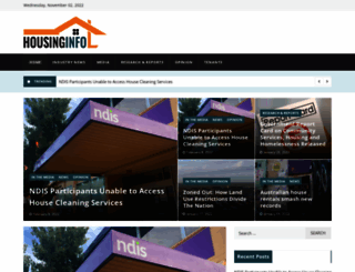 housinginfo.com.au screenshot