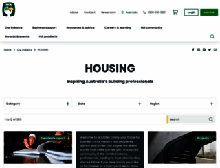 housinglocal.com.au screenshot