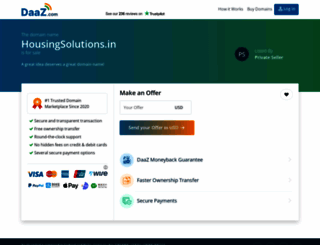 housingsolutions.in screenshot