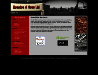 houston-and-sons.co.uk screenshot