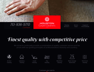 houston-carpet-cleaners.com screenshot