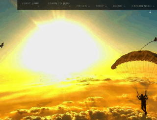 houston.skydivespaceland.com screenshot