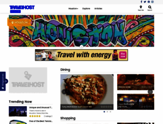 houston.travelhost.com screenshot