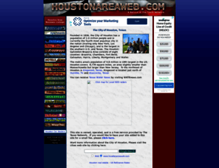 houstonareaweb.com screenshot