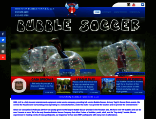 houstonbubble.com screenshot