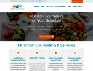 houstonfamilynutrition.com screenshot