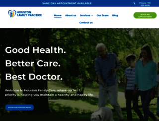 houstonfamilypractice.com screenshot