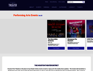 houstonfirsttheaters.com screenshot