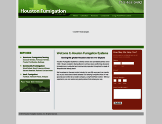 houstonfumigation.com screenshot