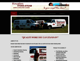 houstonhydrasteam.com screenshot
