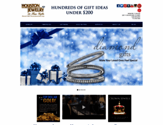 houstonjewelry.com screenshot