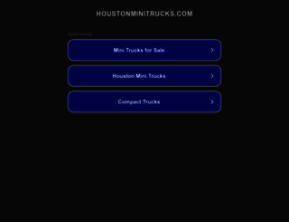 houstonminitrucks.com screenshot