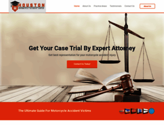 houstonmotorcycleaccidentlawyer.biz screenshot