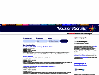 houstonrecruiter.com screenshot