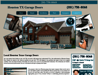 houstontx-garagedoors.com screenshot