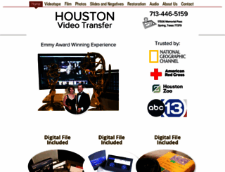 houstonvideotransfer.com screenshot