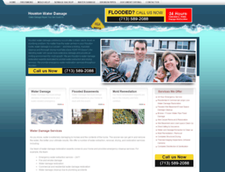 houstonwaterdamage.net screenshot