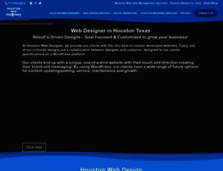 houstonwebdesigner.com screenshot