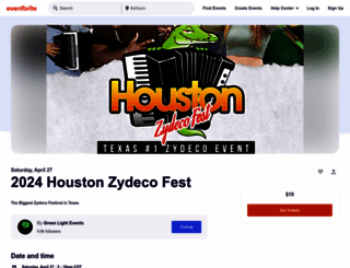houstonzydecofest.com screenshot