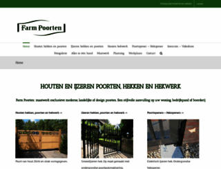 houtenpoorten.nl screenshot