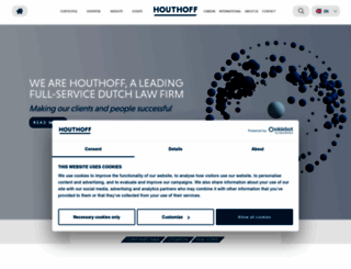 houthoff.com screenshot