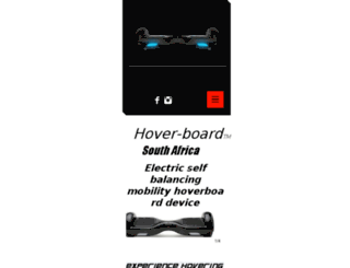 hover-board.org screenshot