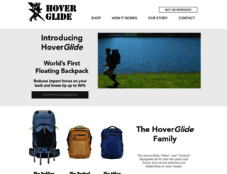 hoverglidepacks.com screenshot