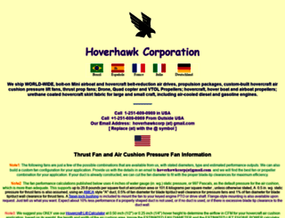 hoverhawk.com screenshot