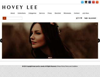 hoveylee.com screenshot