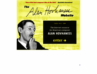 hovhaness.com screenshot
