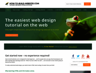 how-to-build-websites.com screenshot