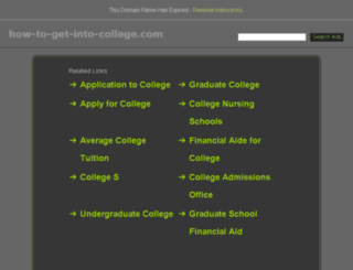 how-to-get-into-college.com screenshot