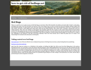 how-to-get-rid-of-bedbugs.net screenshot